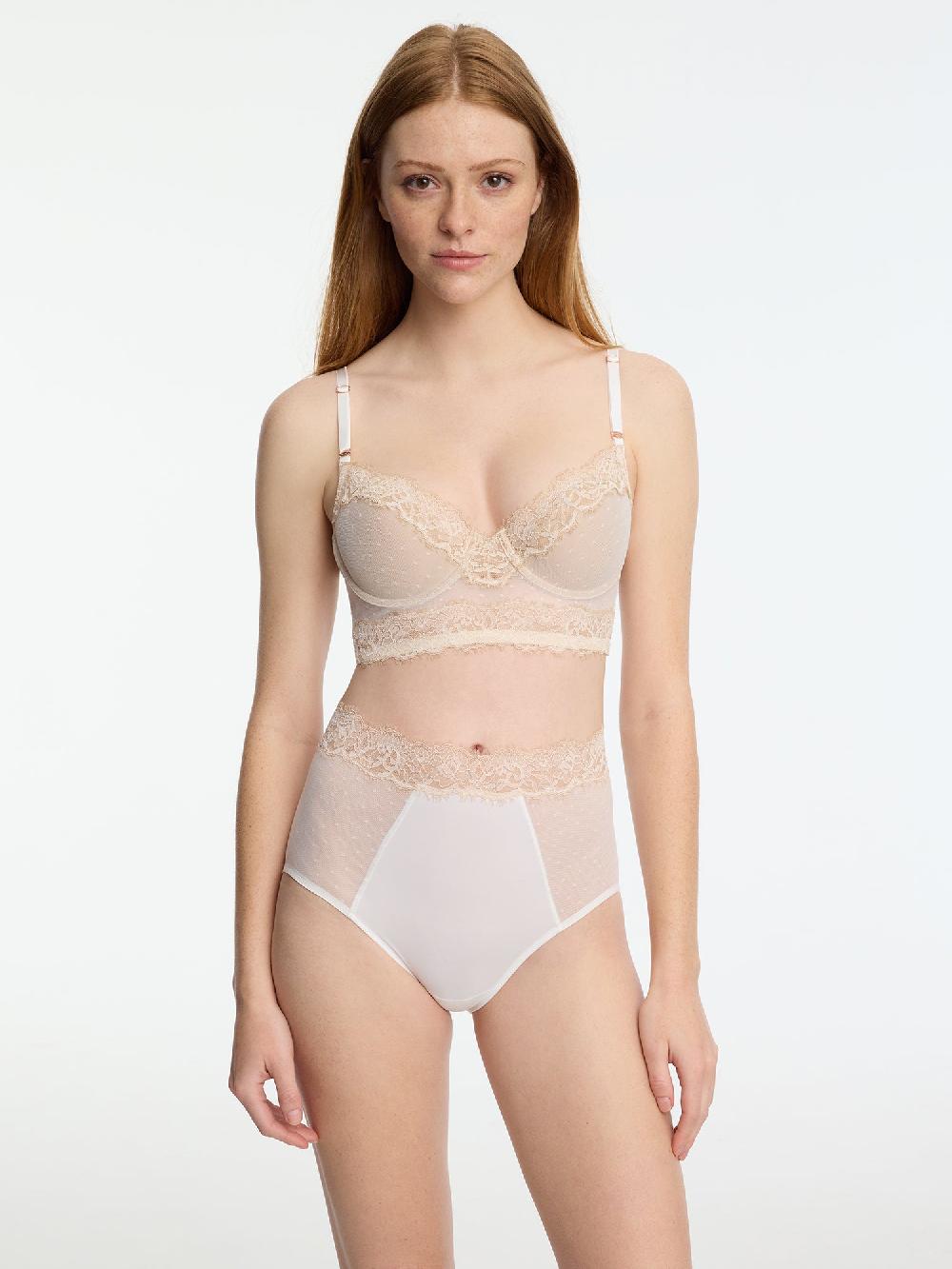 skarlett blue Entice High Waisted Brief White/Nylon
