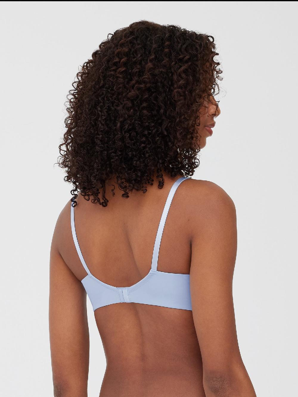 Skarlett Blue Entice Lace Balconette Bra Morning Sky/Ginger