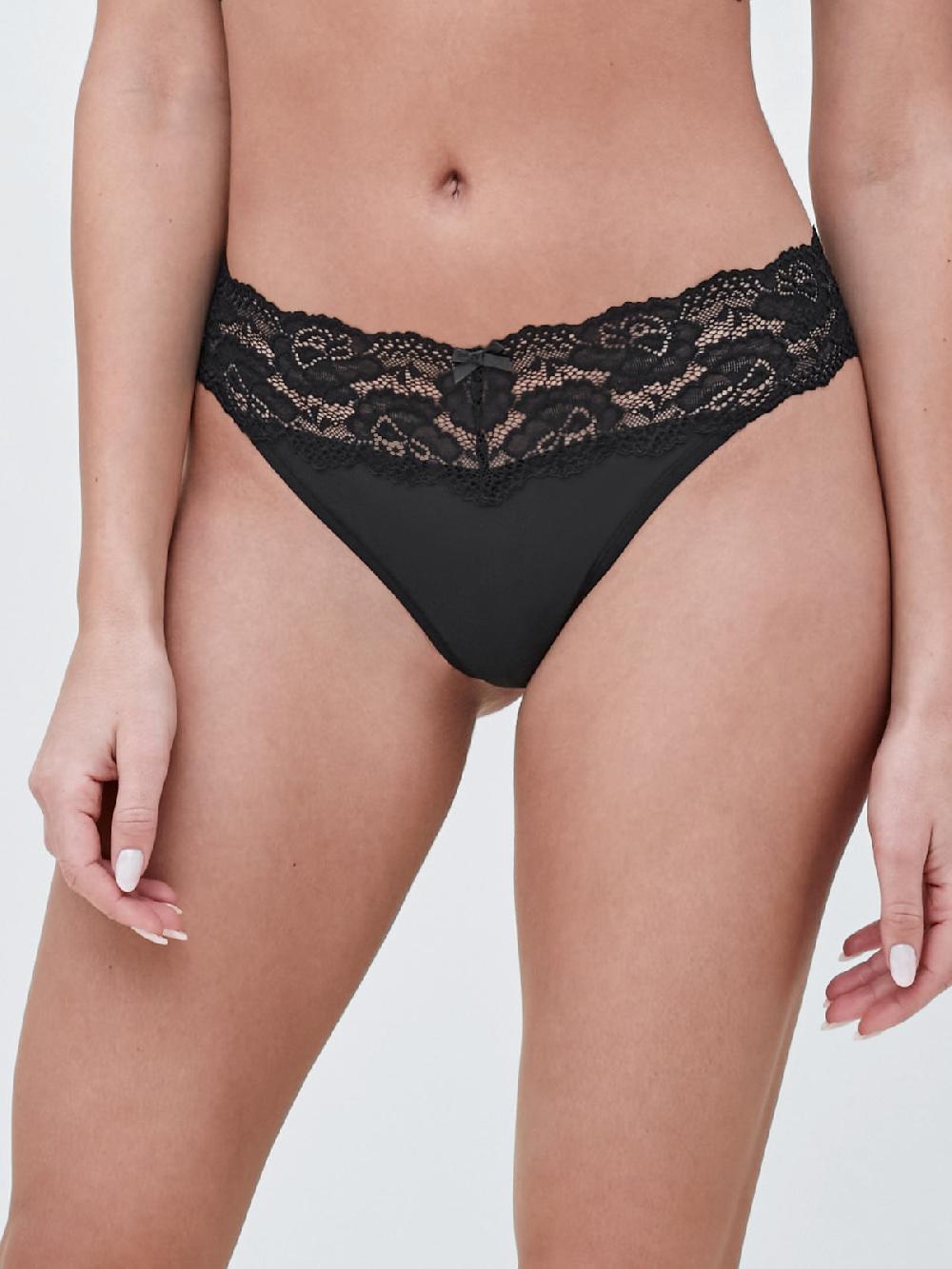 Skarlett Blue Goddess Lace Trim Thong 3-Pack - FINAL SALE