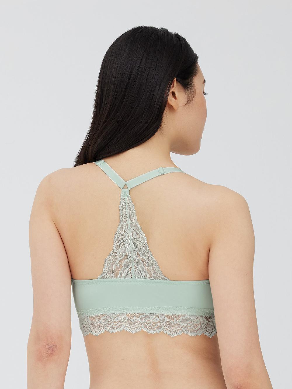 Skarlett Blue Goddess T- Back Busty Bralette - FINAL SALE Sparkling Aqua