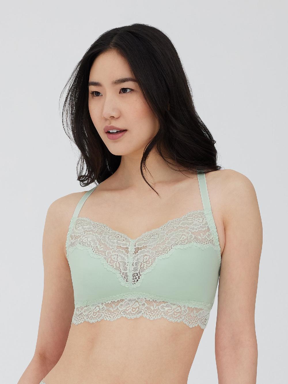 skarlett blue Goddess T- Back Busty Bralette - FINAL SALE Sparkling Aqua