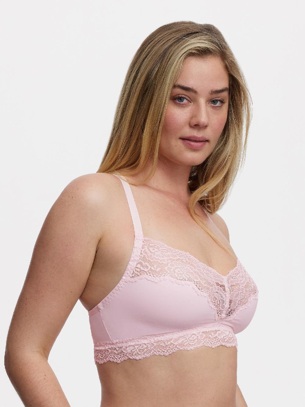 Skarlett Blue Goddess T- Back Busty Bralette Light Pink