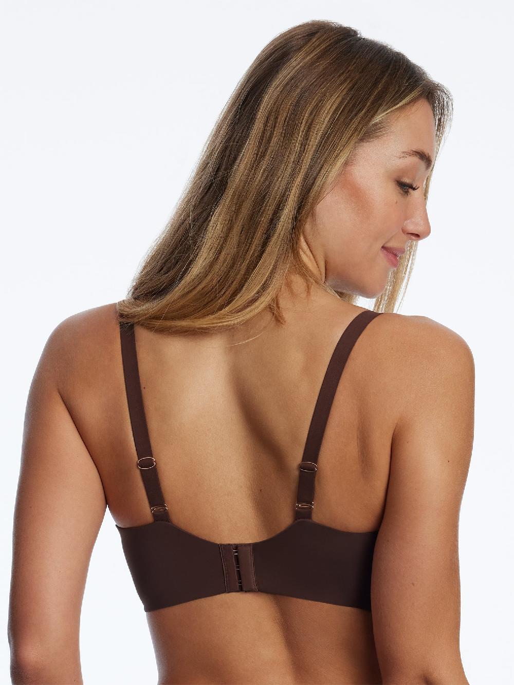 Skarlett Blue Minx Lace Balconette Bra Rich Chocolate/Lt. Pink