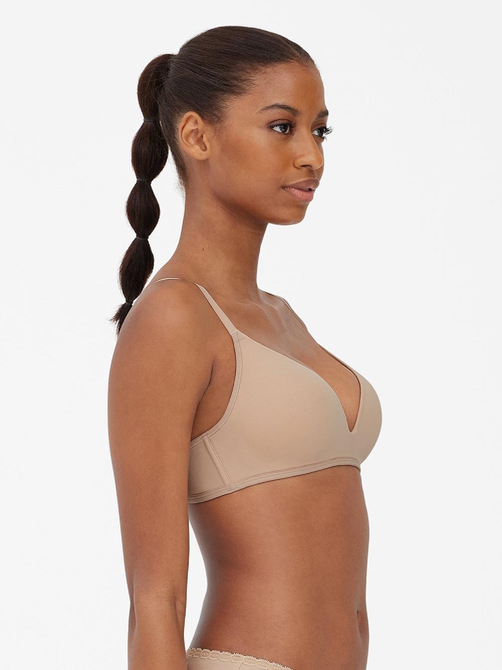 Skarlett Blue Prestige Push-Up Wireless Bra Cashmere