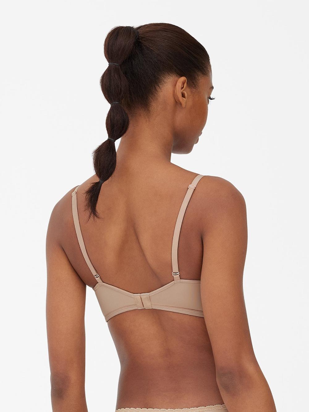 Skarlett Blue Prestige Push-Up Wireless Bra Cashmere
