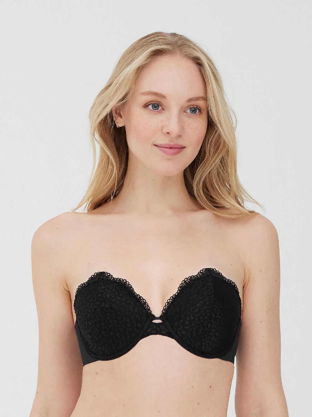 skarlett blue Rouse Super Plunge Lace Strapless Bra - FINAL SALE