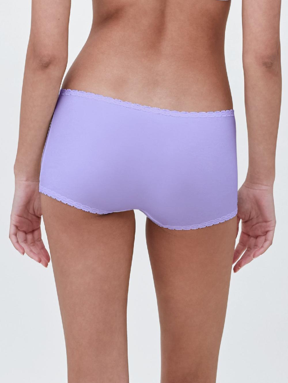 Skarlett Blue Adorned Cotton Boyshort - FINAL SALE