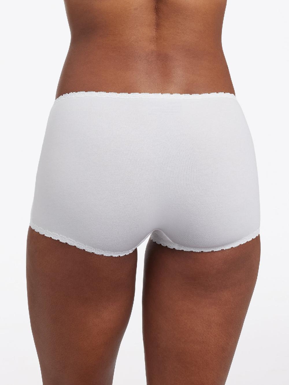 Skarlett Blue Adorned Cotton Boyshort