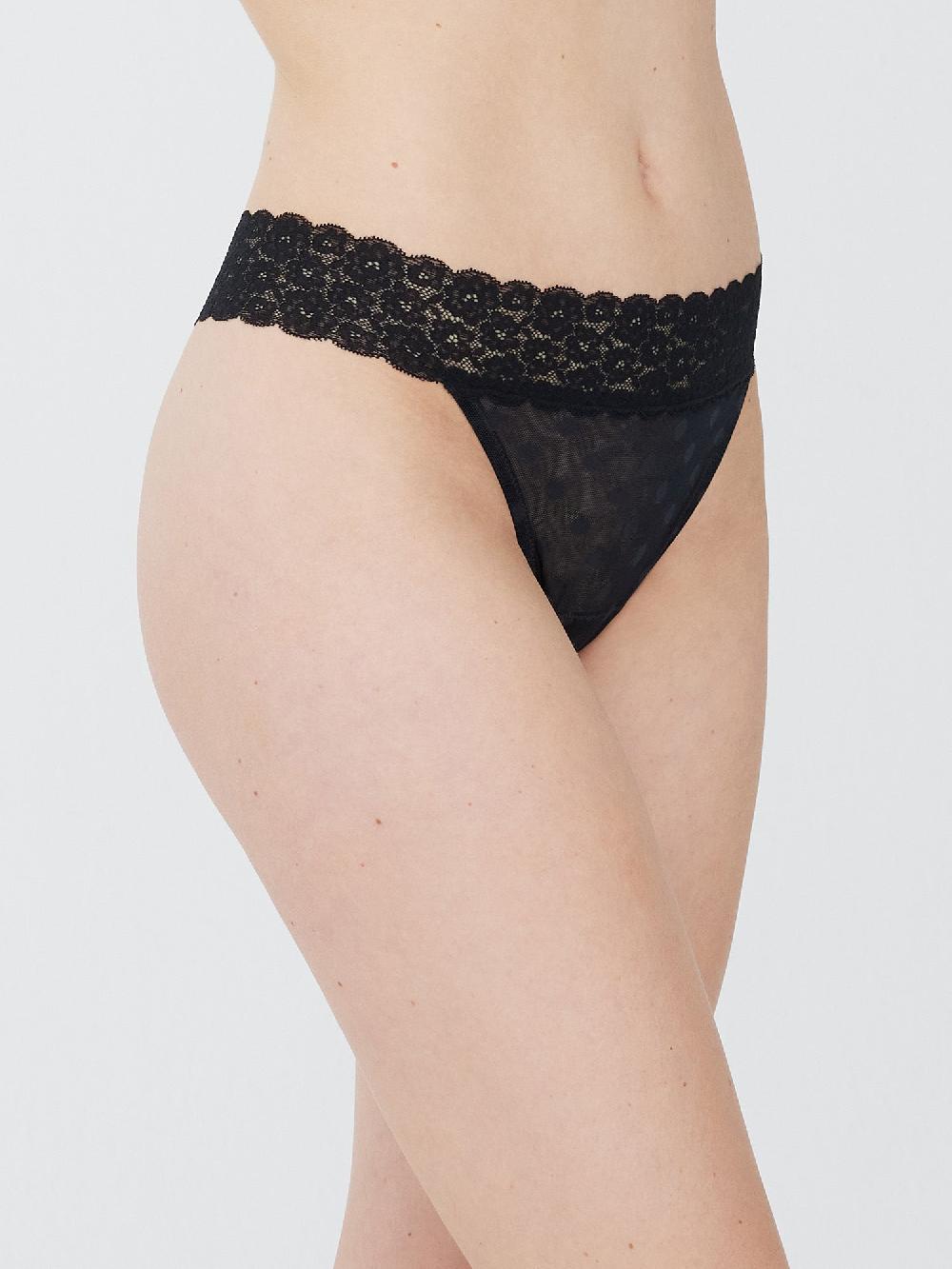 Skarlett Blue Dare Dot Mesh Lace Thong