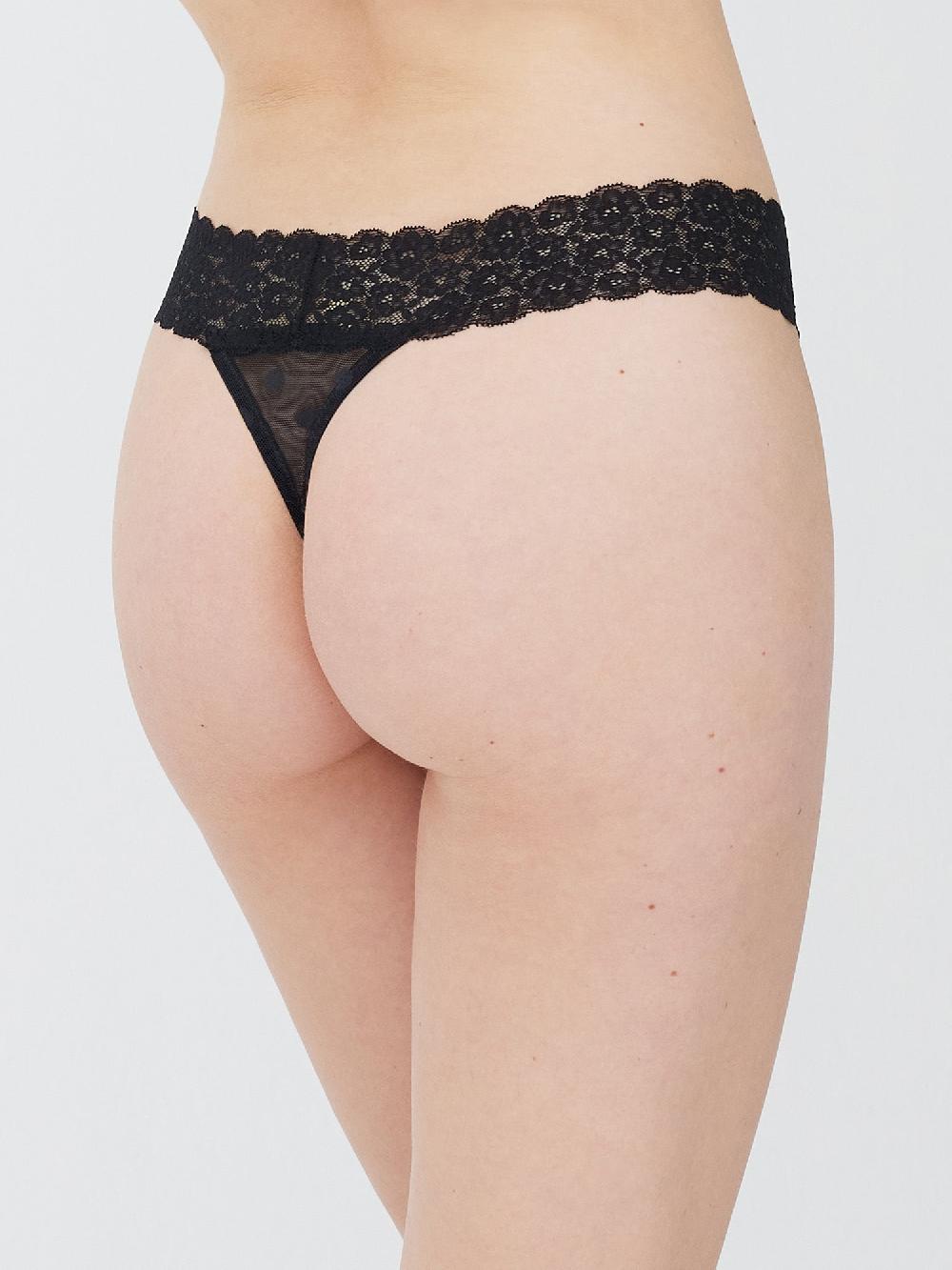 Skarlett Blue Dare Dot Mesh Lace Thong
