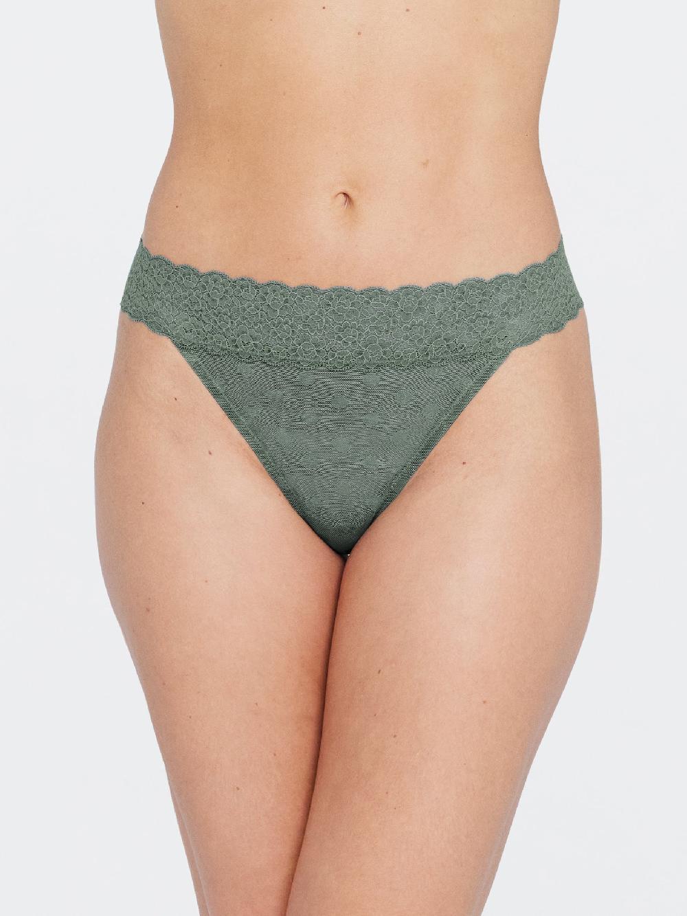 skarlett blue Dare Dot Mesh Lace Thong