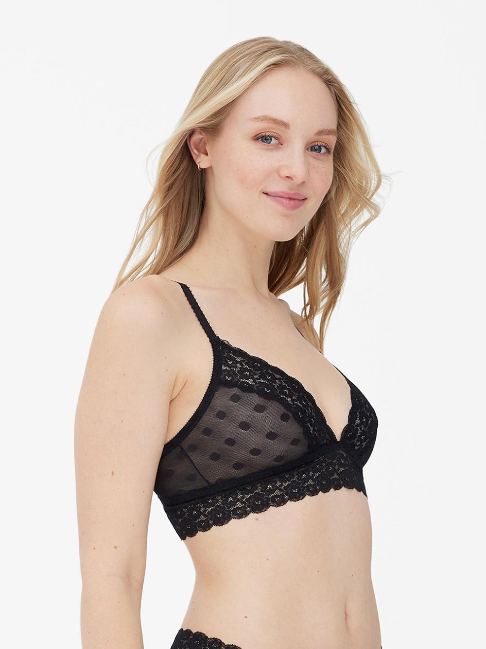 Skarlett Blue Dare Dot Plunge Bralette - FINAL SALE