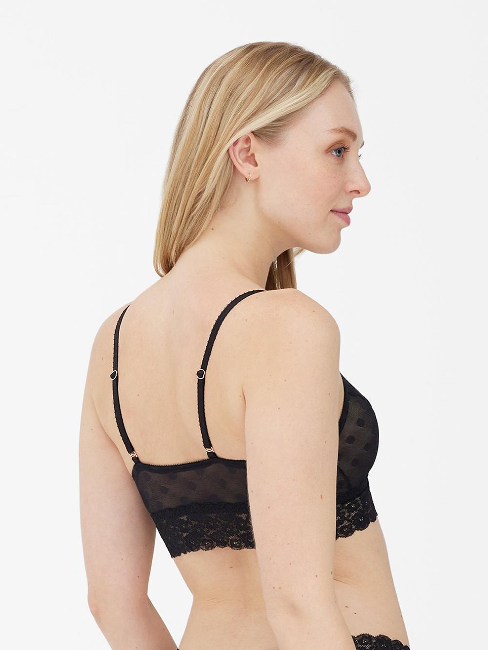 Skarlett Blue Dare Dot Plunge Bralette - FINAL SALE