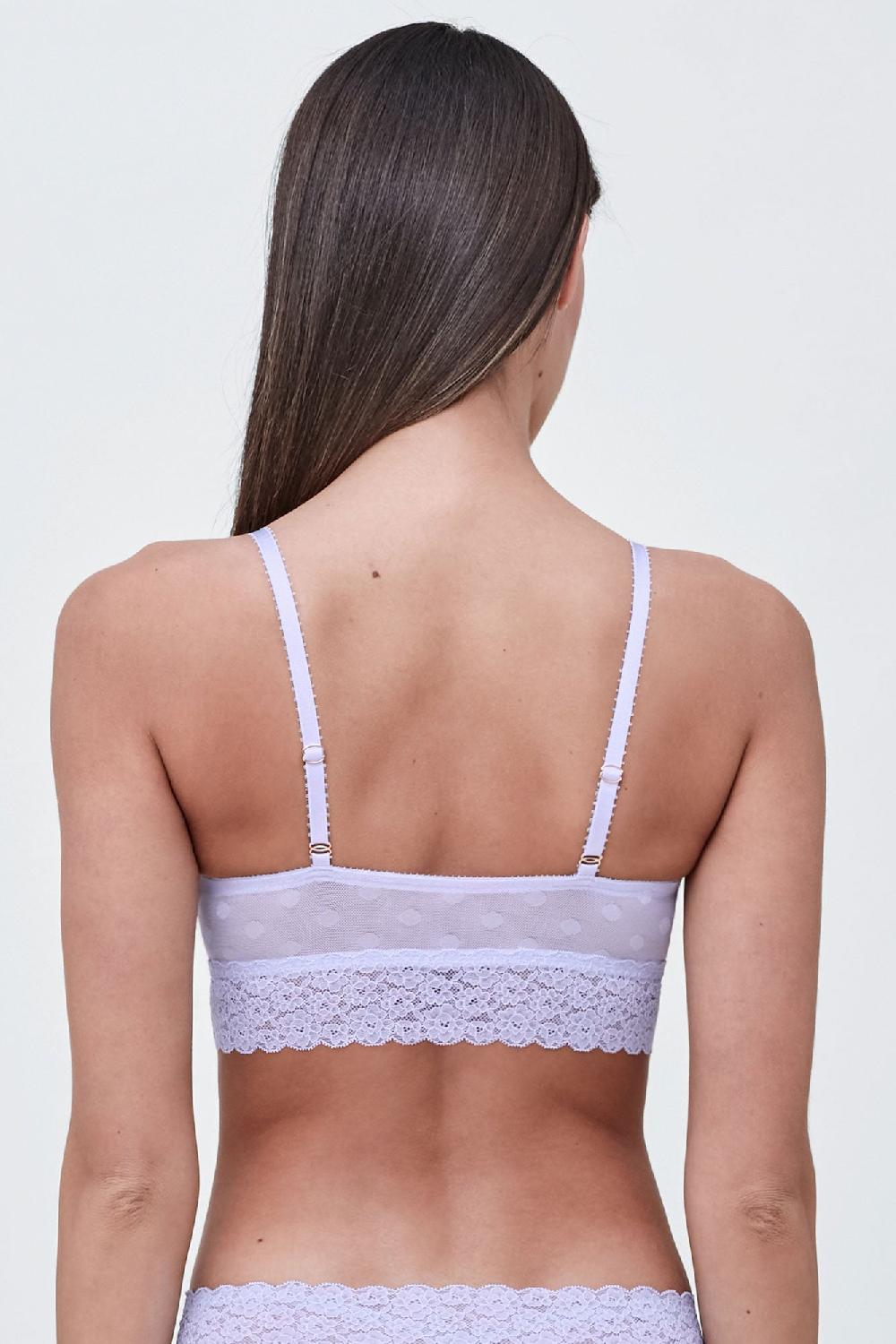 Skarlett Blue Dare Dot Plunge Bralette - FINAL SALE