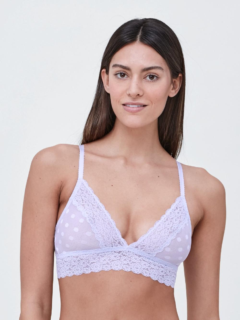 skarlett blue Dare Dot Plunge Bralette - FINAL SALE