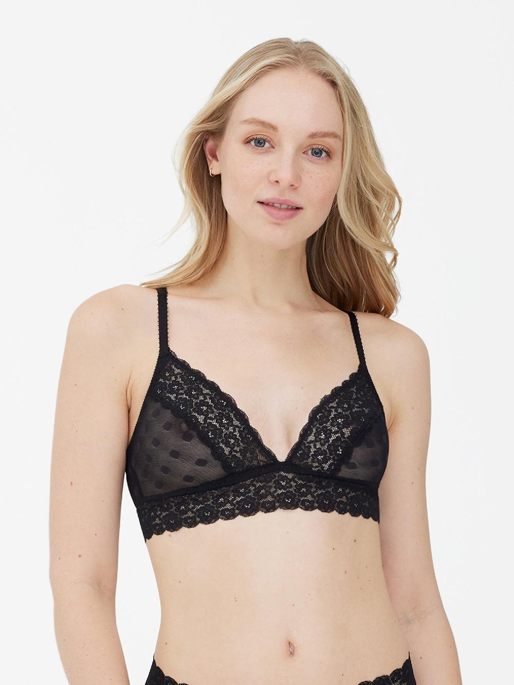 skarlett blue Dare Dot Plunge Bralette - FINAL SALE
