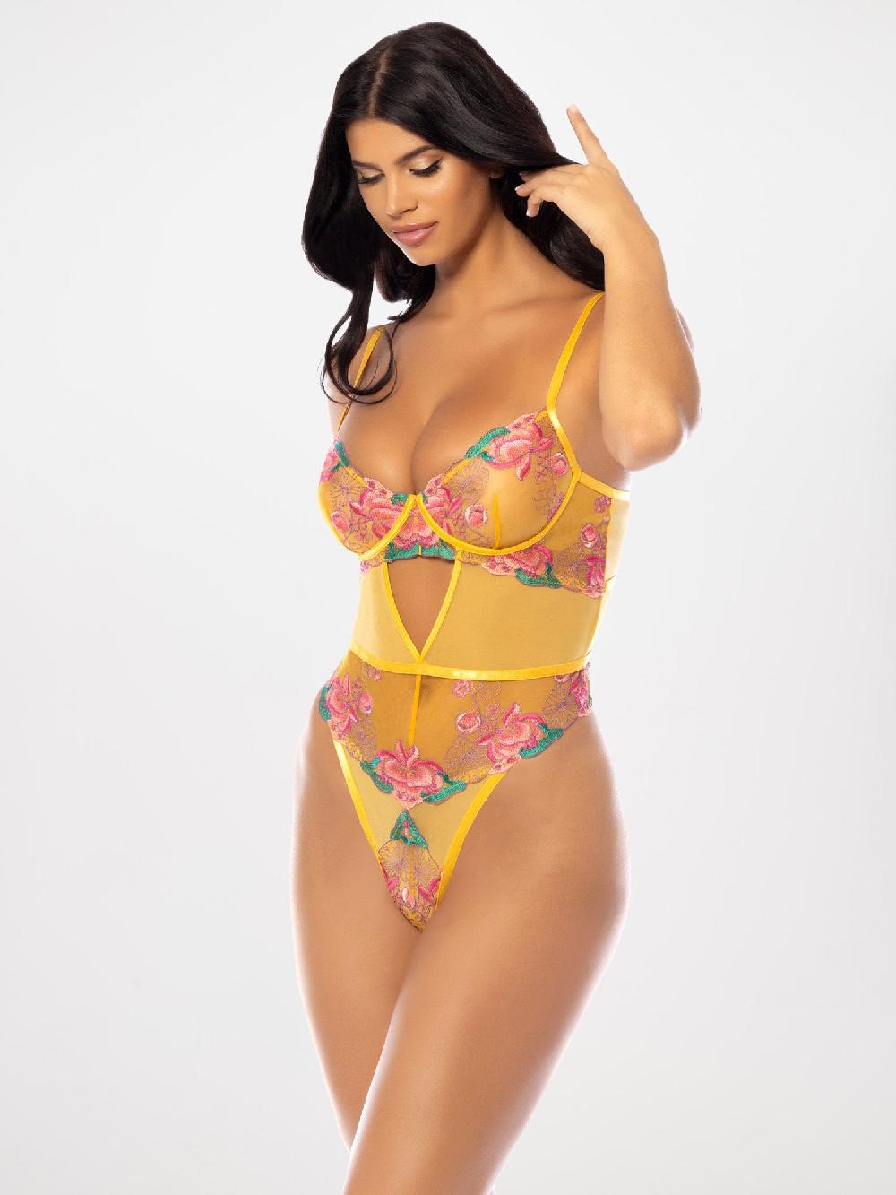 Skarlett Blue Elisabeth Embroidered Teddy