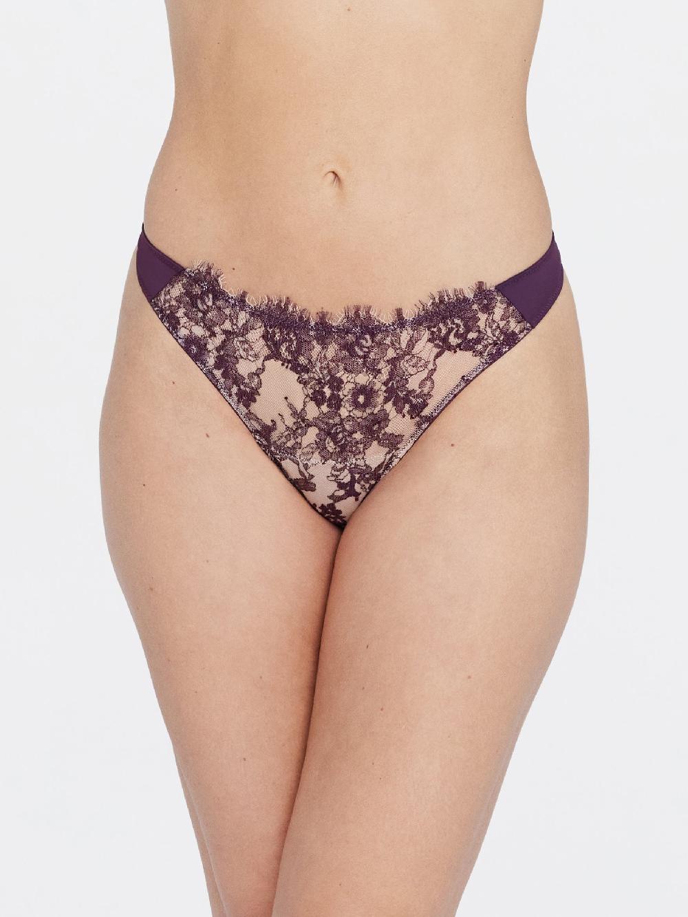 Skarlett Blue Entice Front Lace Thong - FINAL SALE