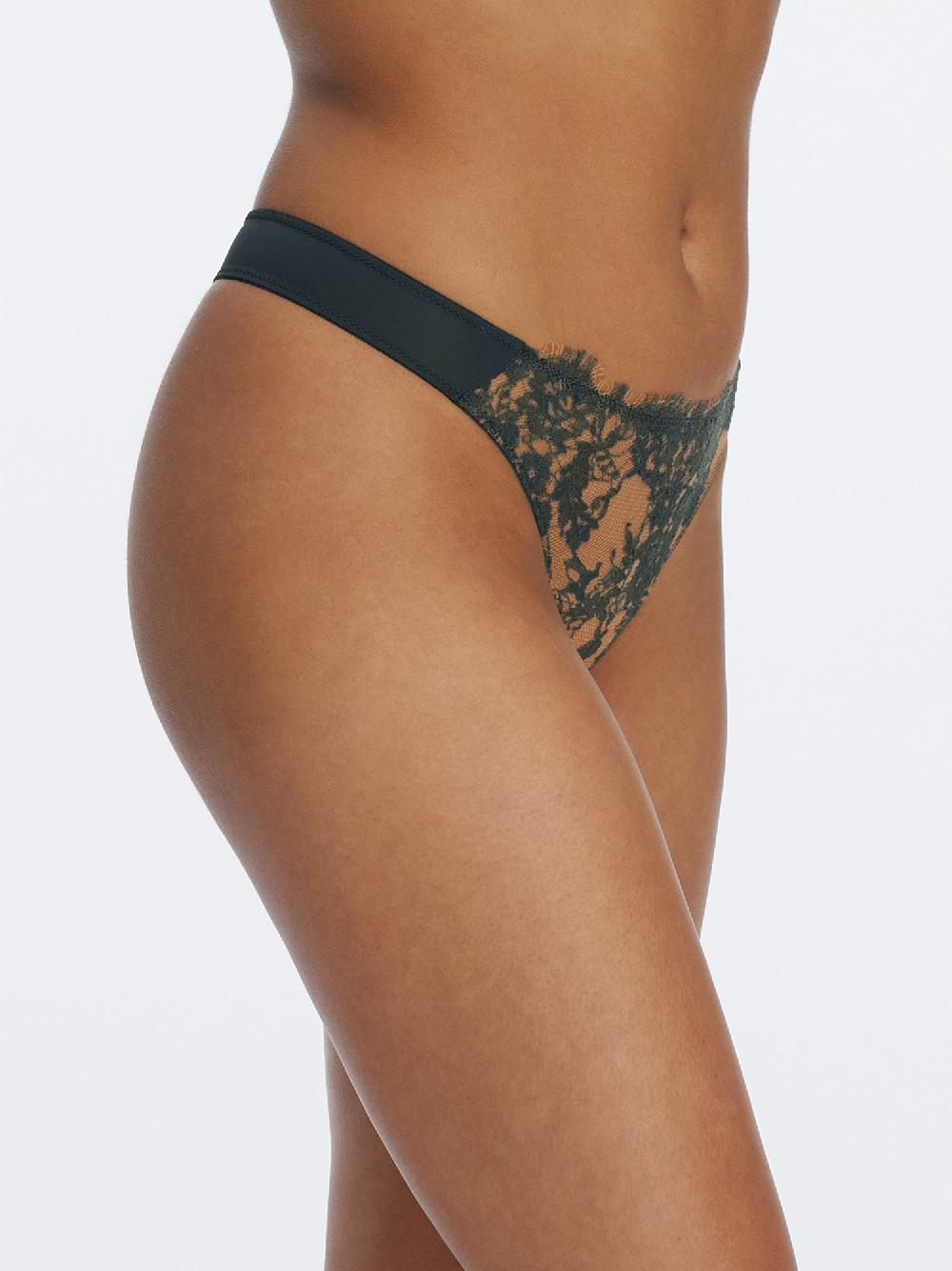 Skarlett Blue Entice Front Lace Thong - FINAL SALE