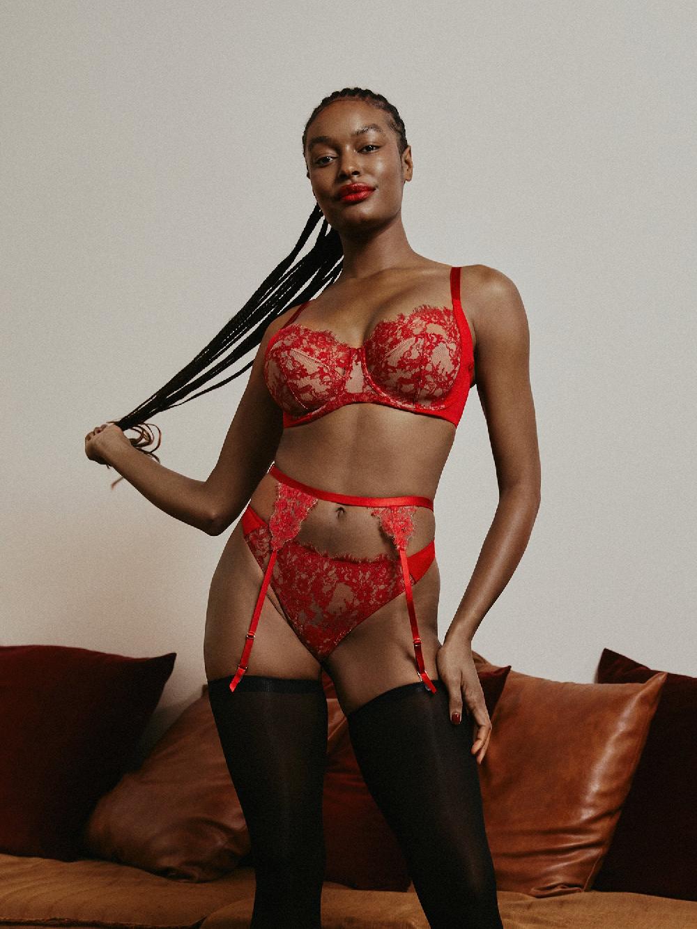 Skarlett Blue Entice Lace Garter Belt