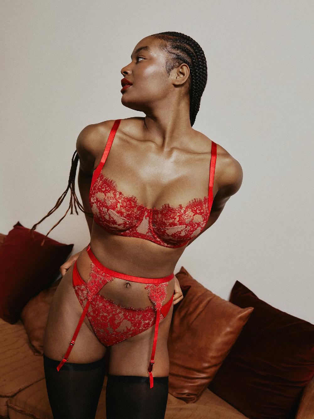 Skarlett Blue Entice Lace Garter Belt