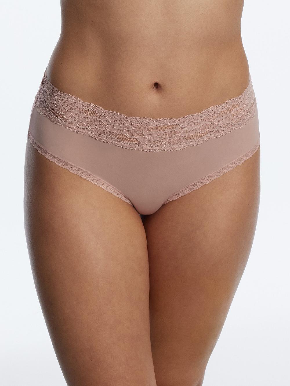 Skarlett Blue Goddess Lace Trim Hipster Ice Purple