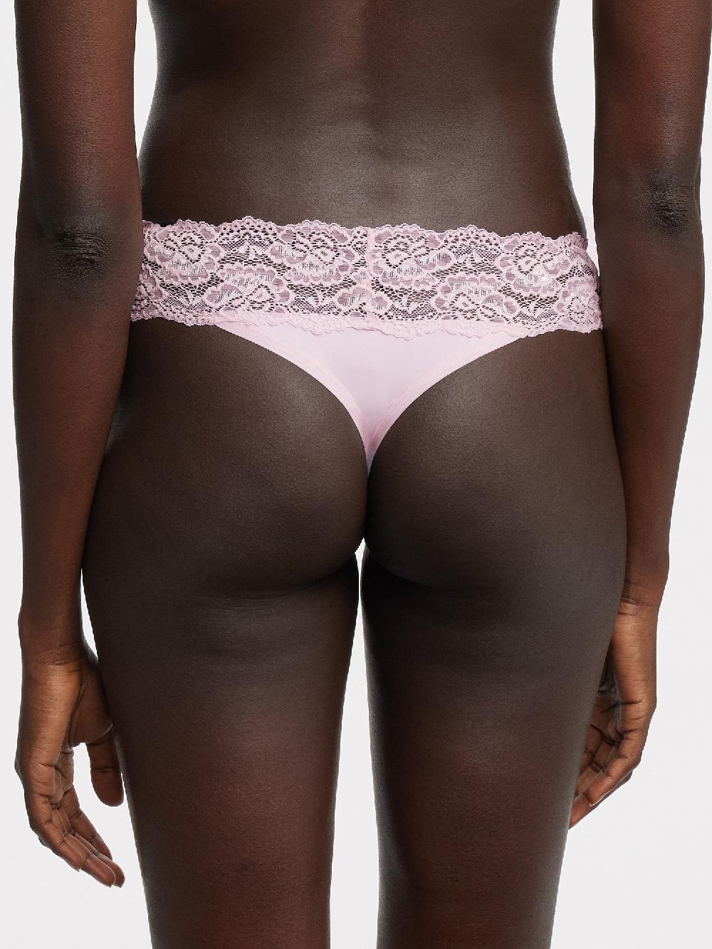 Skarlett Blue Goddess Lace Trim Thong