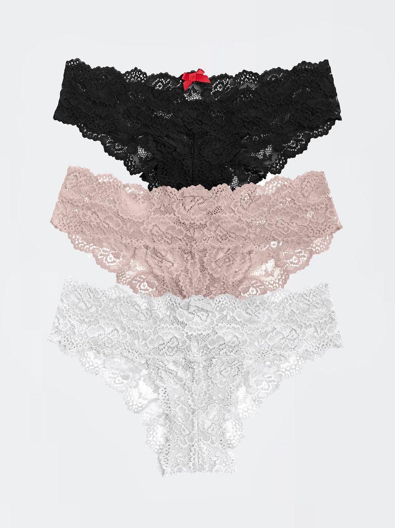 skarlett blue Goddess Stretch Lace Chikini 3-Pack