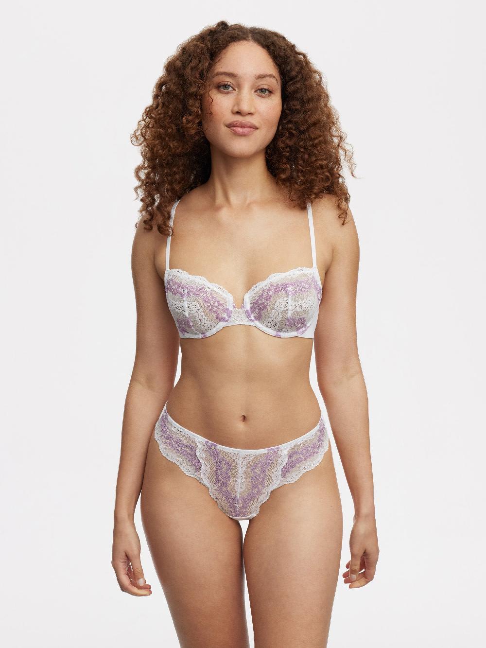 skarlett blue Impress Floral Lace Thong - FINAL SALE