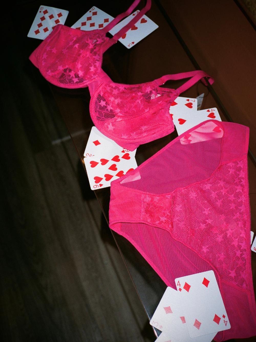 Skarlett Blue Infatuated Star Sheer Bra