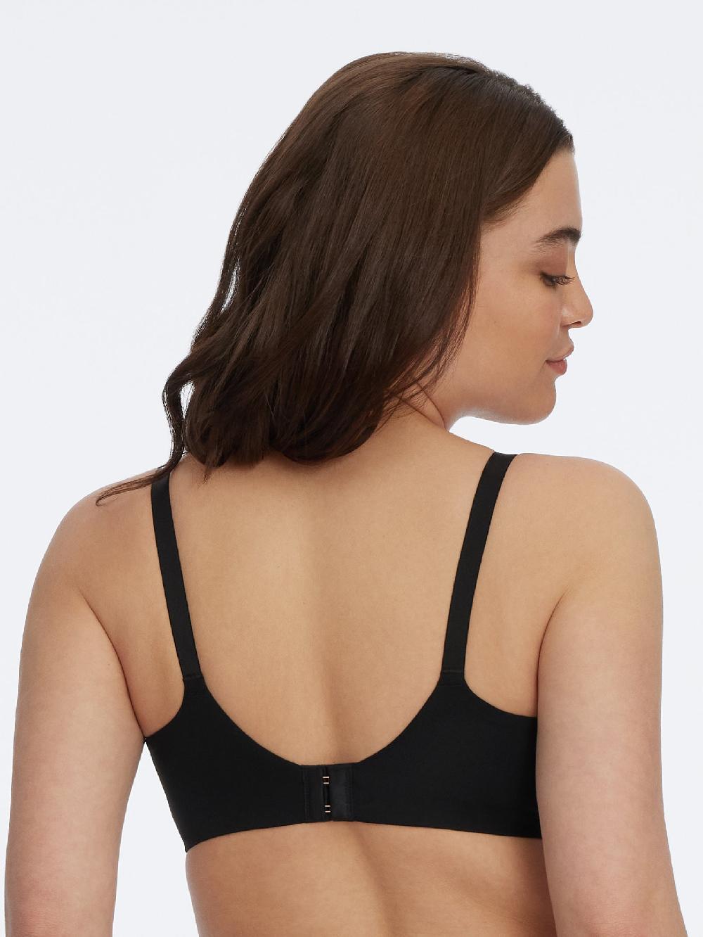 Skarlett Blue Lacy Side Support Bra Black