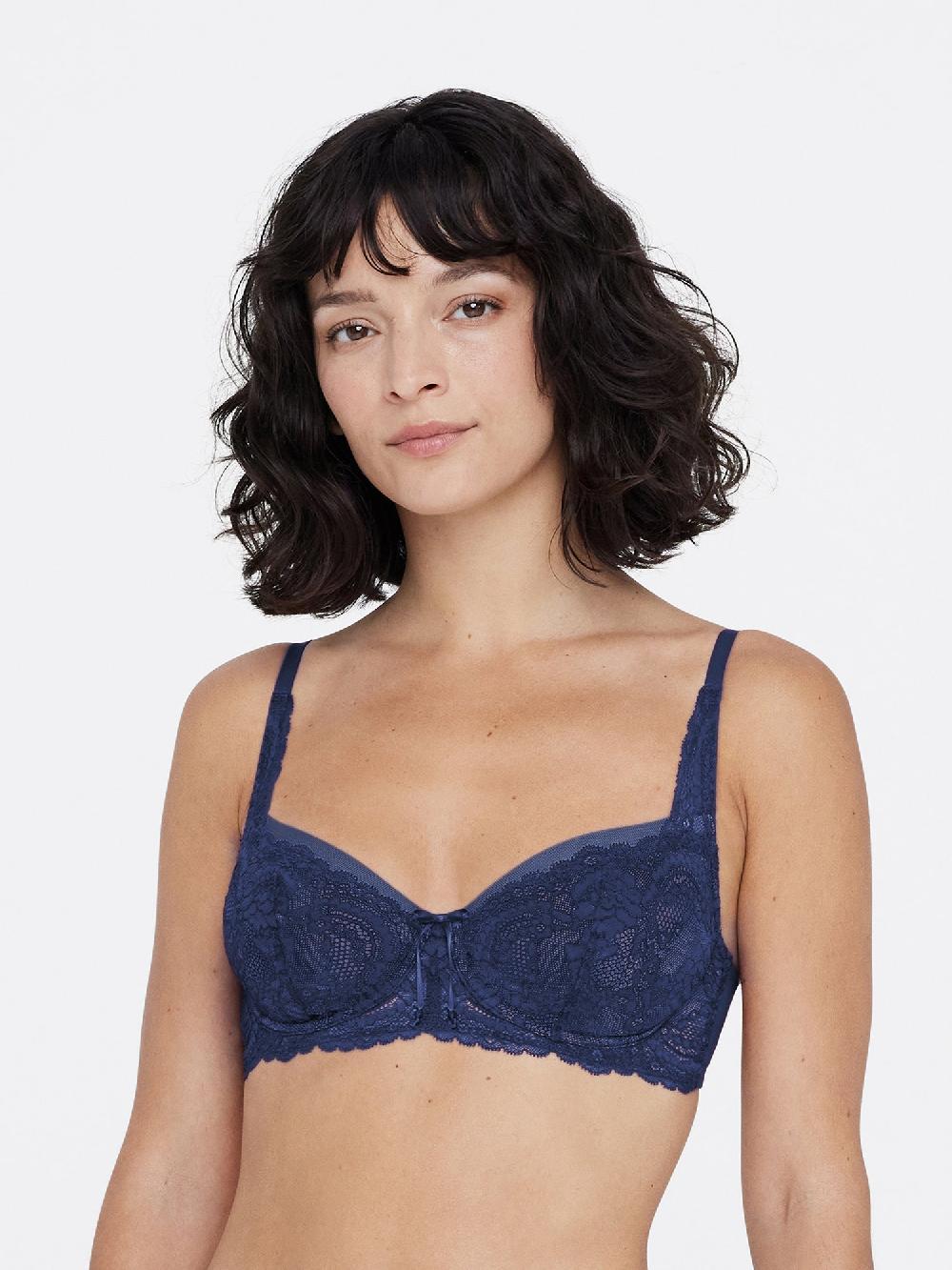 skarlett blue Minx Lace Balconette Bra Nova