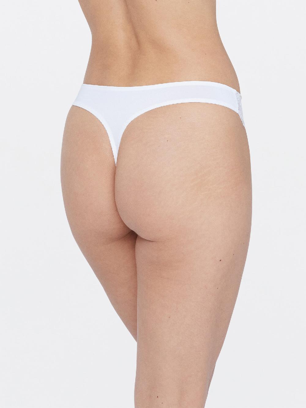Skarlett Blue Minx Lace Trim Thong 2-Pack