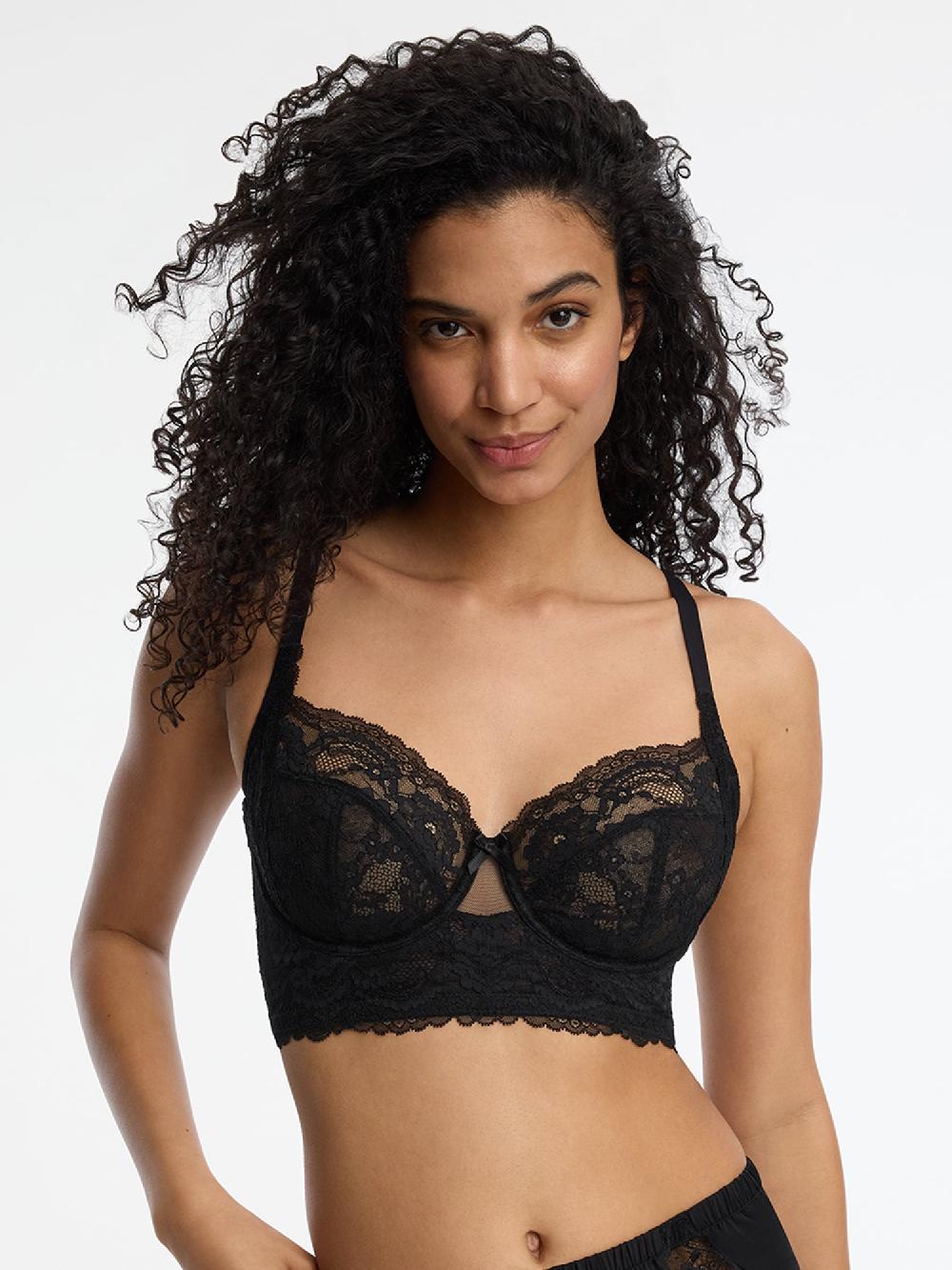 Skarlett Blue Minx Longline Side Support Lace Bra