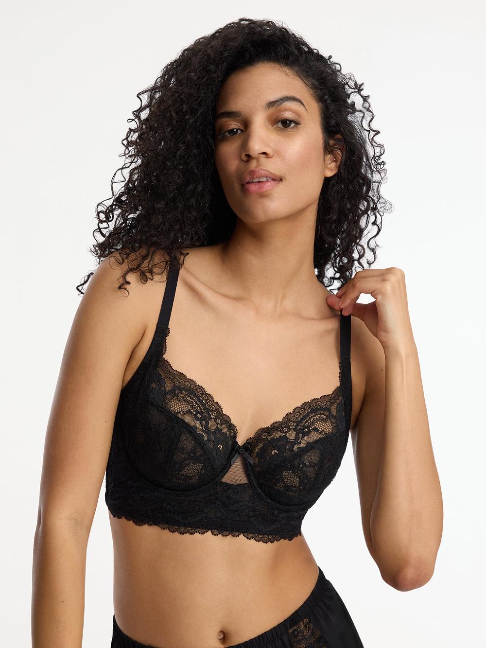 Skarlett Blue Minx Longline Side Support Lace Bra