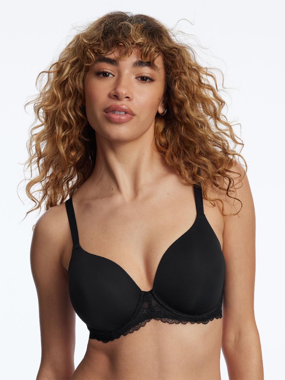 skarlett blue Minx T-Shirt Bra Black