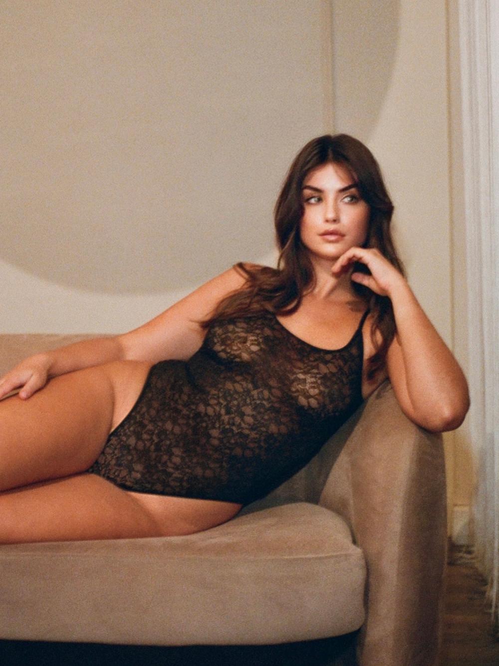 Skarlett Blue Paradise Sheer Lace Teddy