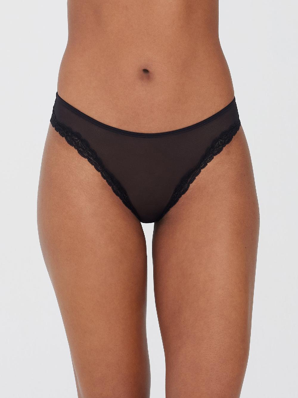 Skarlett Blue Passion Mesh Lace Trim Chikini