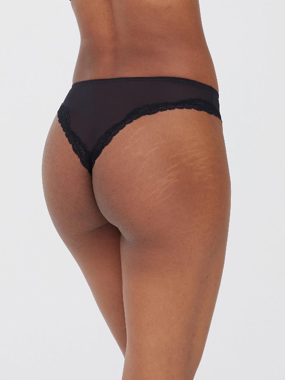 Skarlett Blue Passion Mesh Lace Trim Chikini