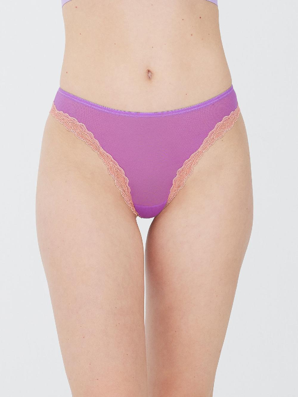 skarlett blue Passion Mesh Lace Trim Chikini