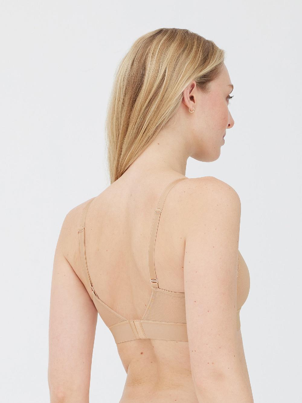 Skarlett Blue Passion Mesh Plunge Wireless Bra