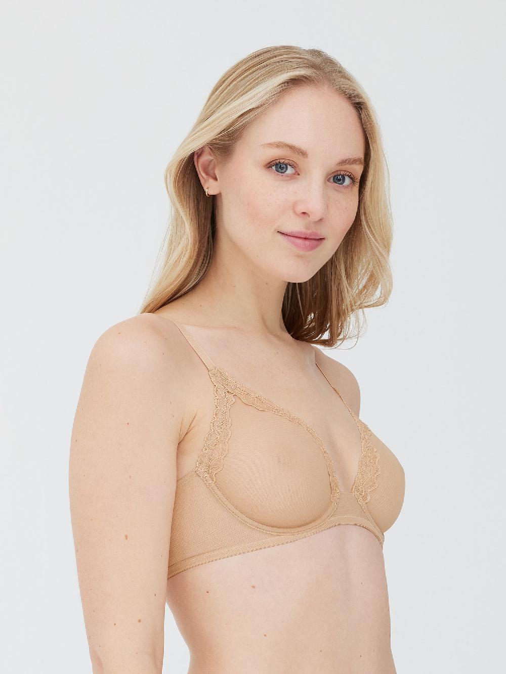 Skarlett Blue Passion Mesh Unlined Underwire Bra