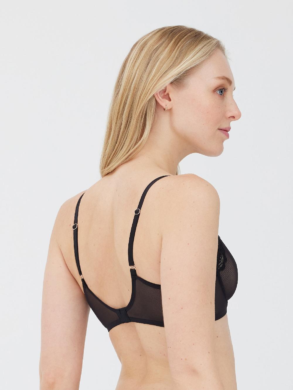 Skarlett Blue Passion Mesh Unlined Underwire Bra