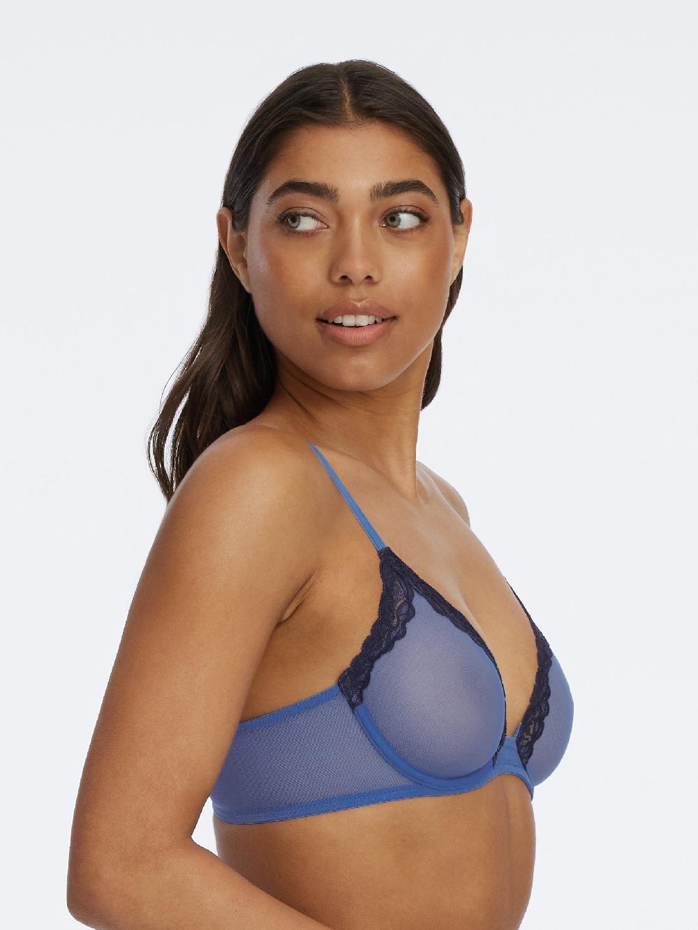 Skarlett Blue Passion Mesh Unlined Underwire Bra