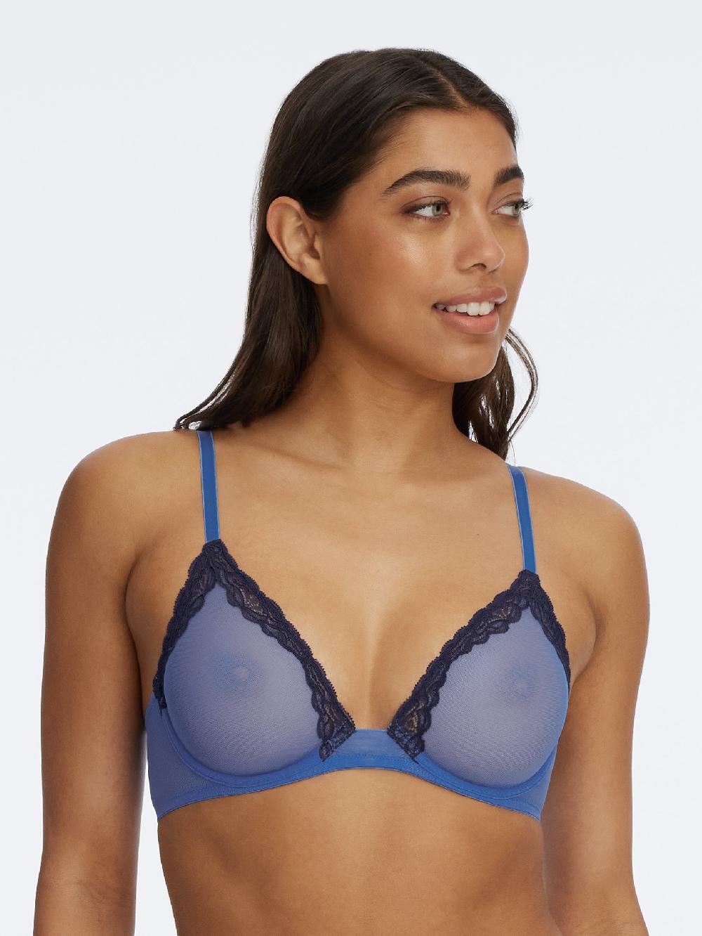 skarlett blue Passion Mesh Unlined Underwire Bra