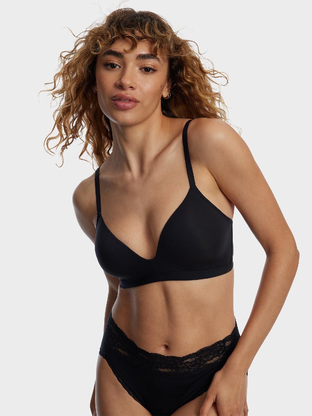 Skarlett Blue Prestige Push-Up Wireless Bra Black