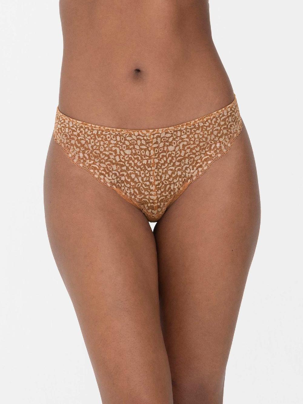 Skarlett Blue Rouse Front Lace Thong