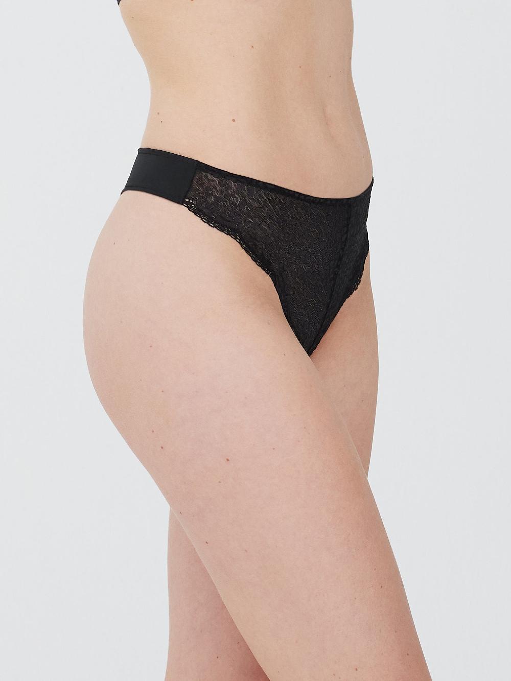 Skarlett Blue Rouse Front Lace Thong