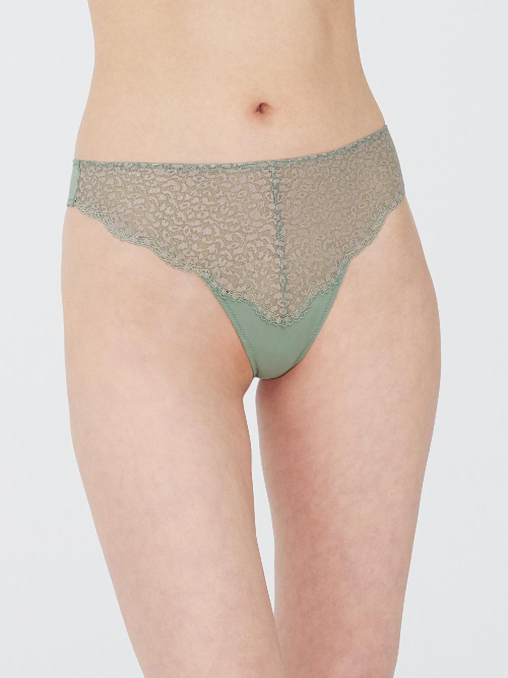 Skarlett Blue Rouse Front Lace Thong - FINAL SALE