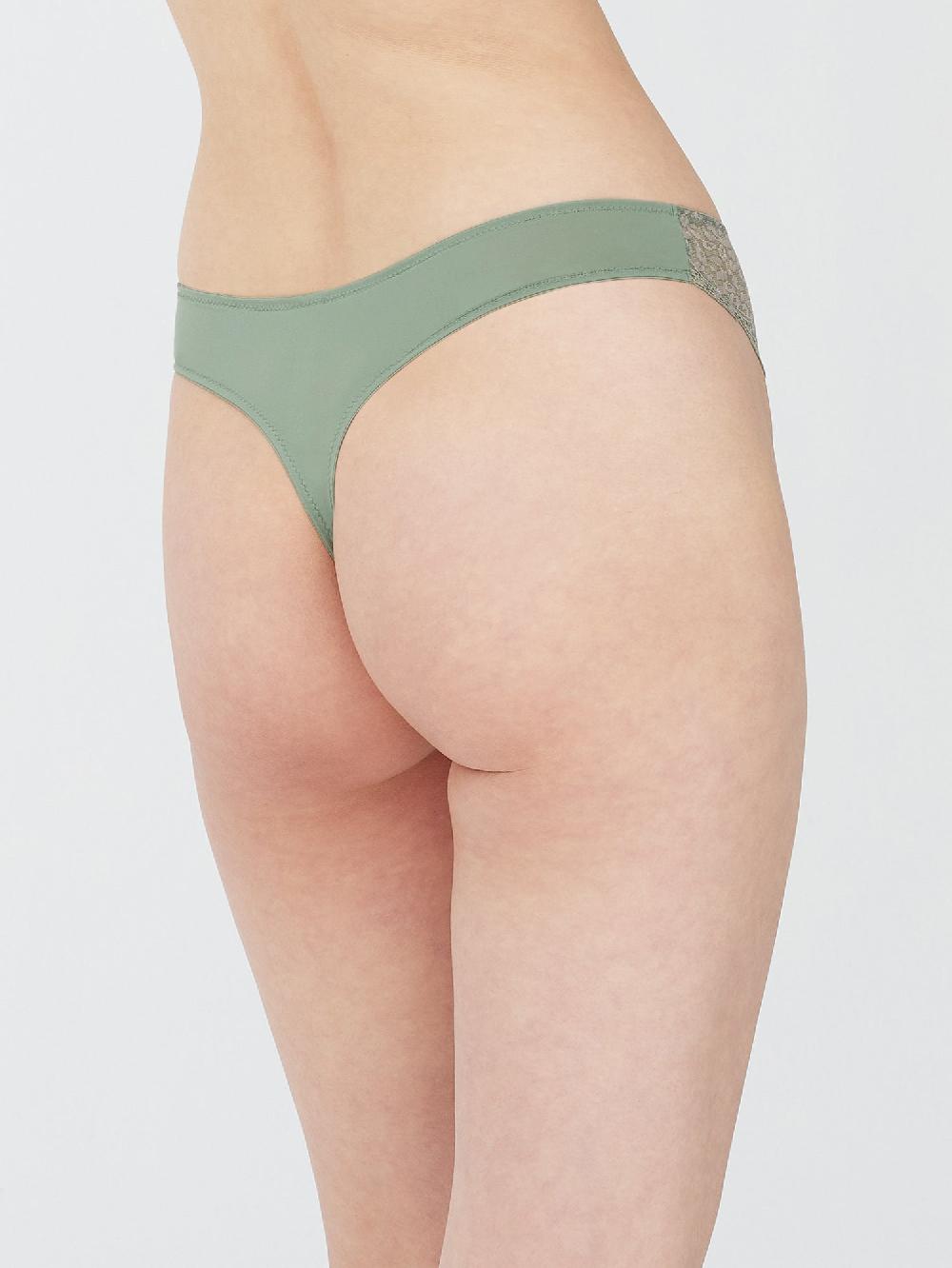 Skarlett Blue Rouse Front Lace Thong - FINAL SALE